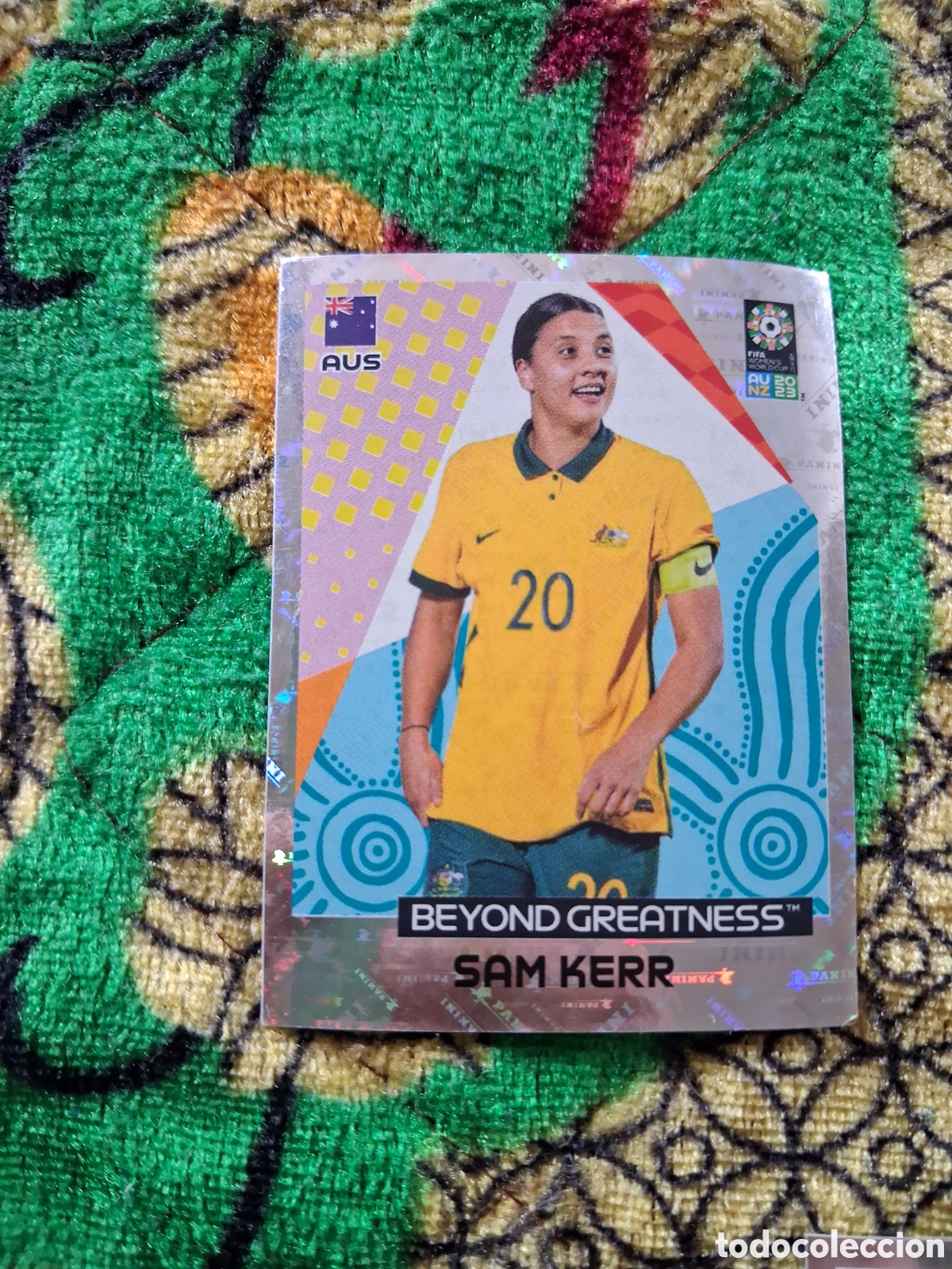 Cromos de f&uacute;tbol: N&ordm; 281 Sam Kerr Beyond Greatness Australia Mundial Femenino 2023