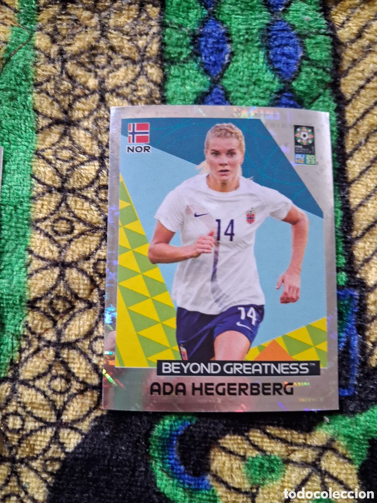 Cromos de f&uacute;tbol: 278 ADA HEGERBERG NORUEGA BEYOND GREATNESS FIFA WOMEN WORLD CUP MUNDIAL AUSTRALIA 2023 PANINI