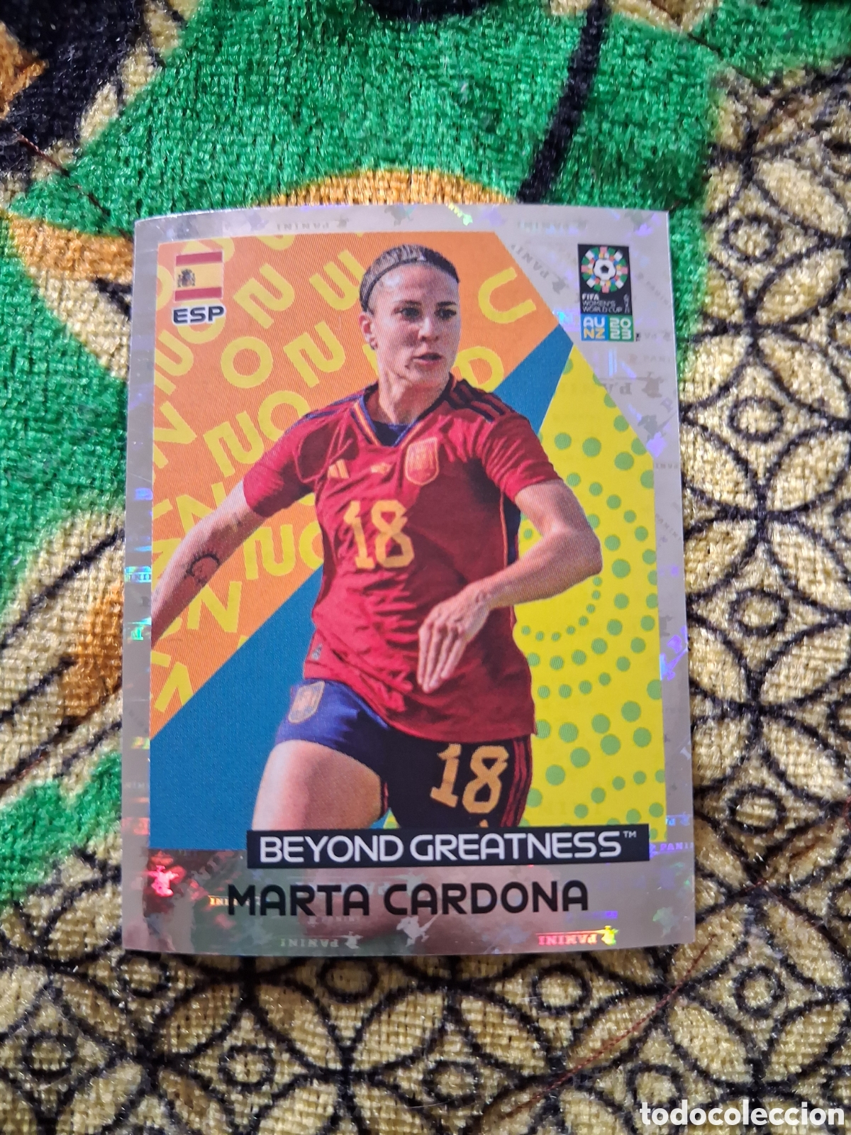 Cromos de f&uacute;tbol: Mundial Femenino 2023 AU NZ Beyond Greatness 285 Marta Cardona