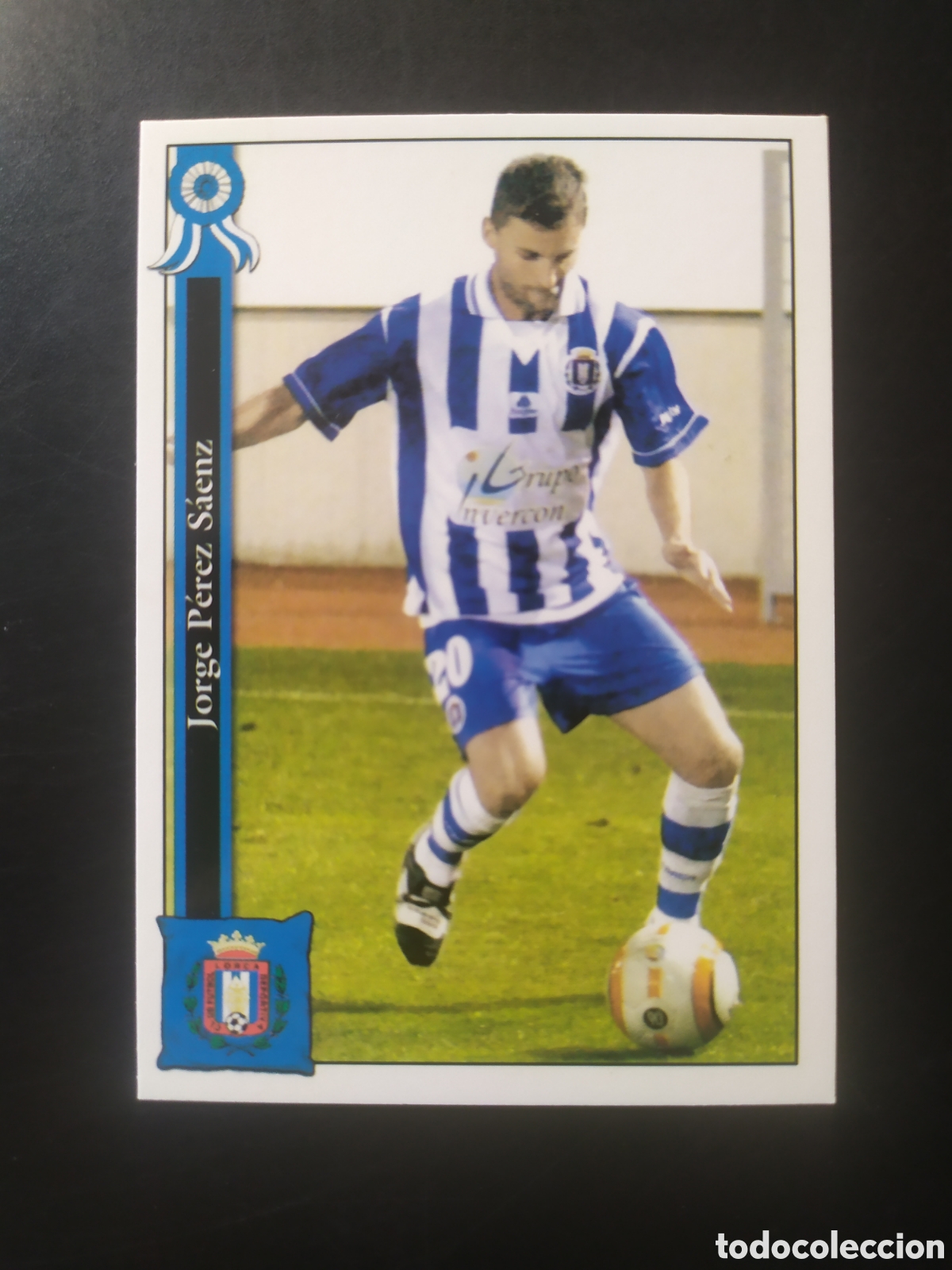 Figurine di Calcio: Mundicromo fichas Liga 2005 2006 05 06 Jorge P&eacute;rez n&deg; 1055 Lorca