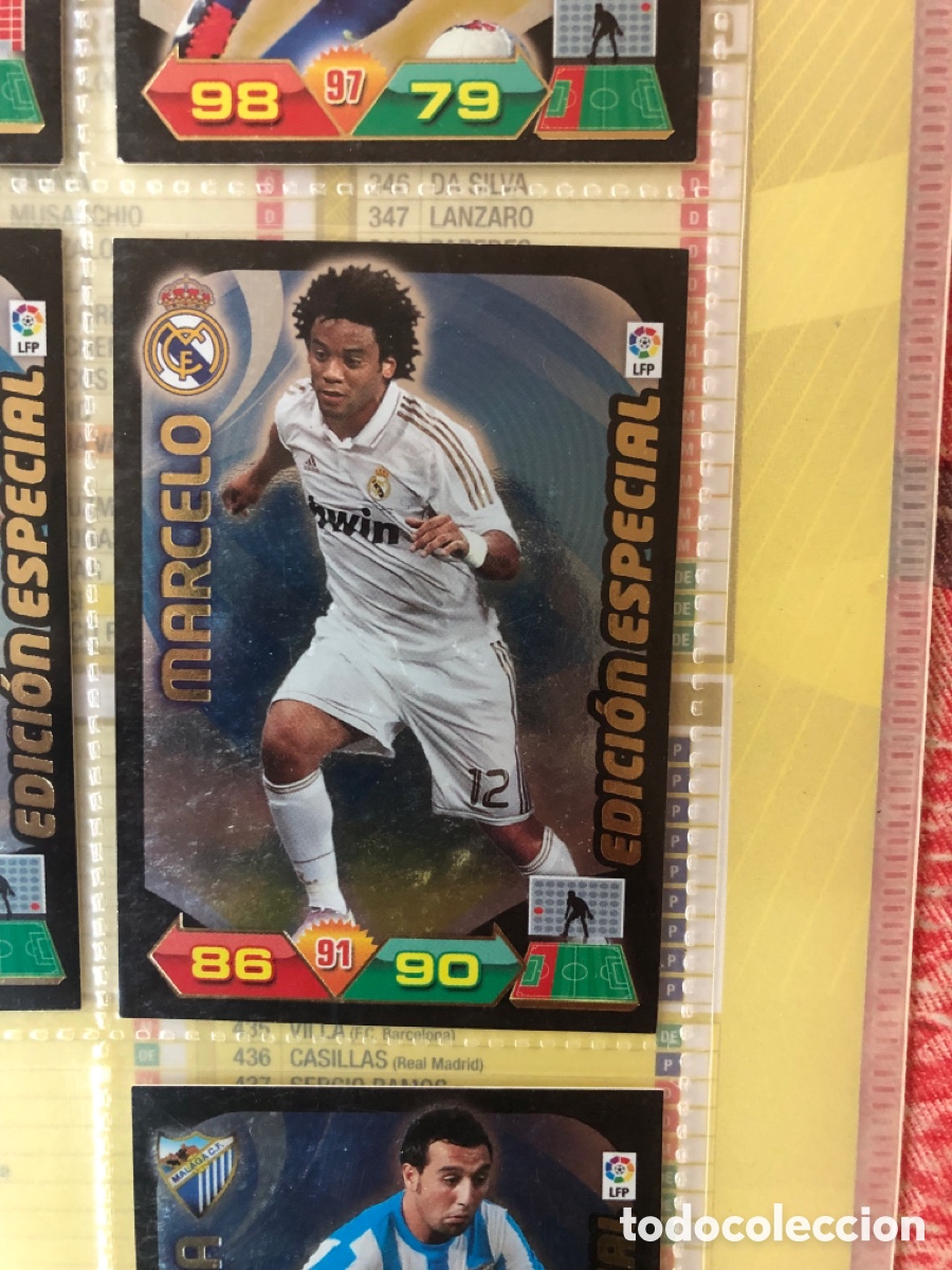 Cromos de f&uacute;tbol: L3 MARCELO REAL MADRID EDICION ESPECIAL ADRENALYN XL LIGA 2011 2012 11 12 PANINI
