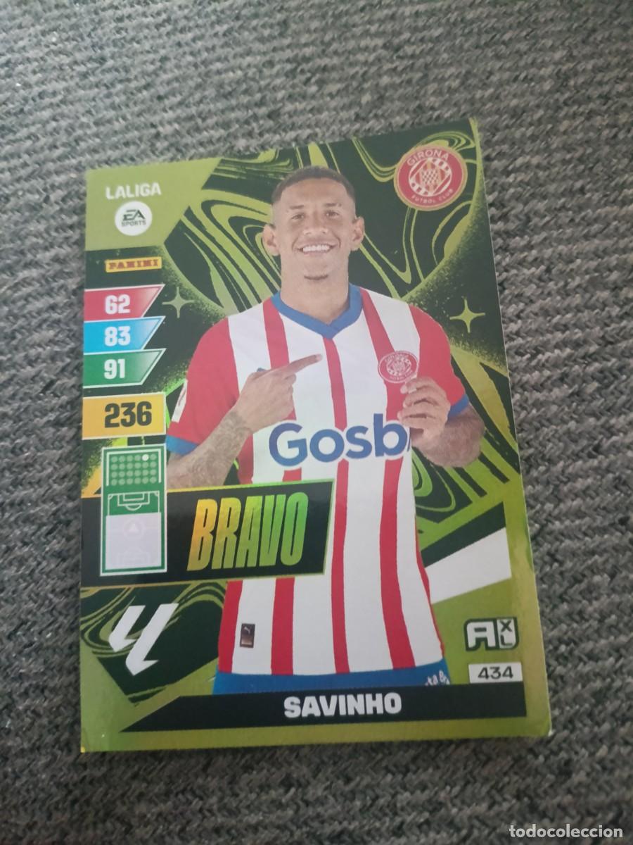 Cromos de f&uacute;tbol: Adrenalyn 23/24 Savinho Girona