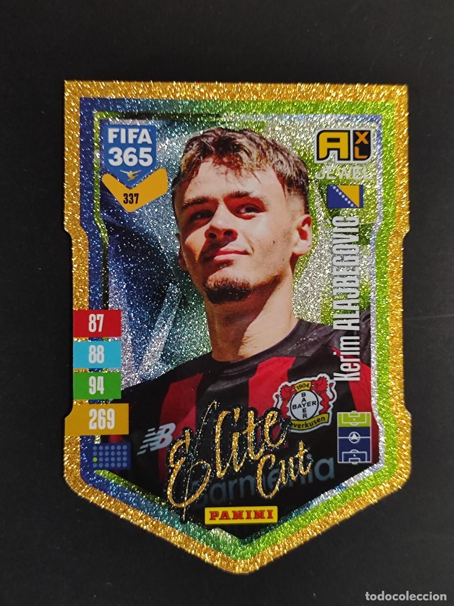 Cromos de f&uacute;tbol: ADRENALYN XL FIFA 365 2027 CARD ELITE CUT ALAJBEGOVIC LEVERKUSEN # 337 PANINI