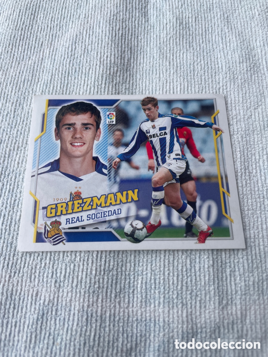 Cromos de f&uacute;tbol: GRIEZMAN Rookie Real Sociedad Ediciones Este 2010 2011 Sin Pegar