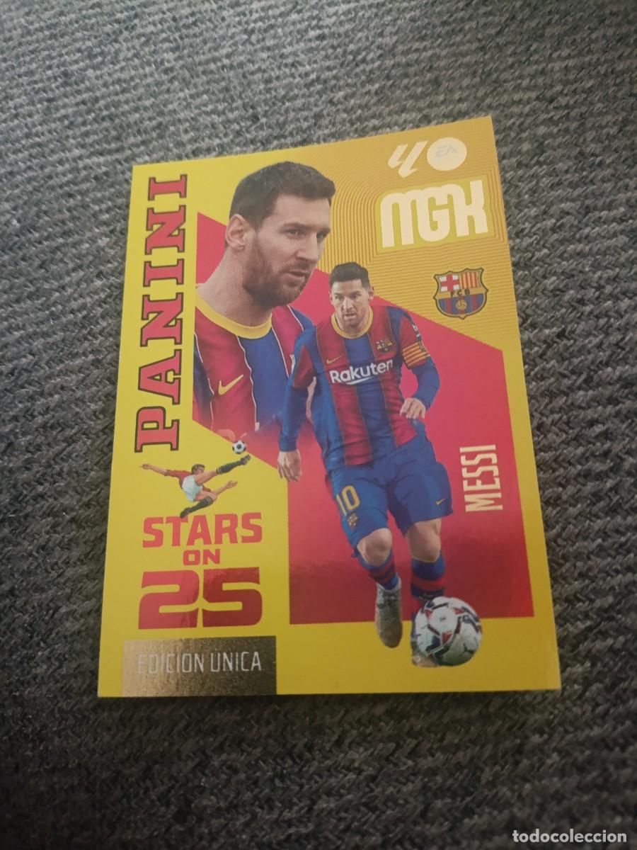 Cromos de f&uacute;tbol: Megacracks 26/27 Messi Stars on 25