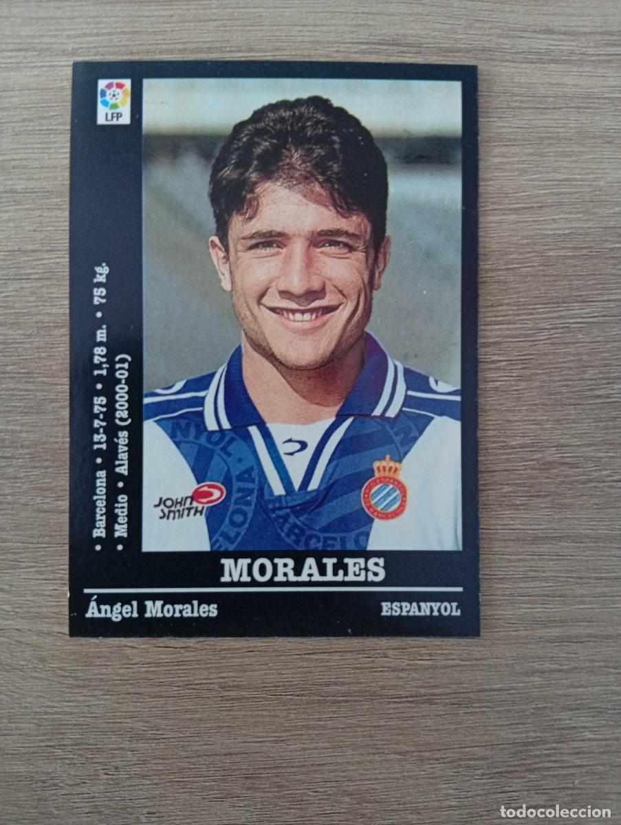 Cromos de f&uacute;tbol: MORALES COLOCA 229A ESPANYOL PANINI LA LIGA 2000 2001 00 01 NUNCA PEGADO SIN PEGAR