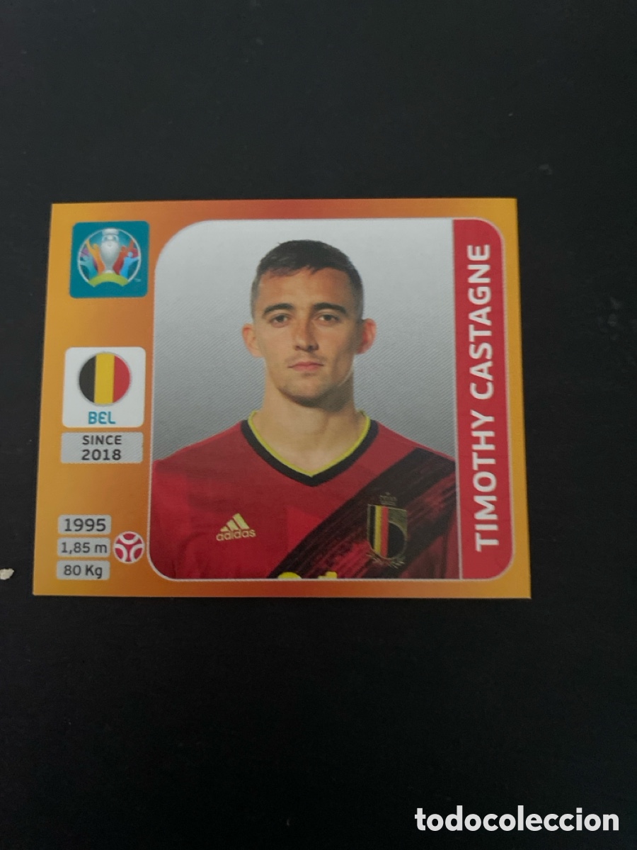 Cromos de f&uacute;tbol: Cromo Euro 2020 Belgica N* 128