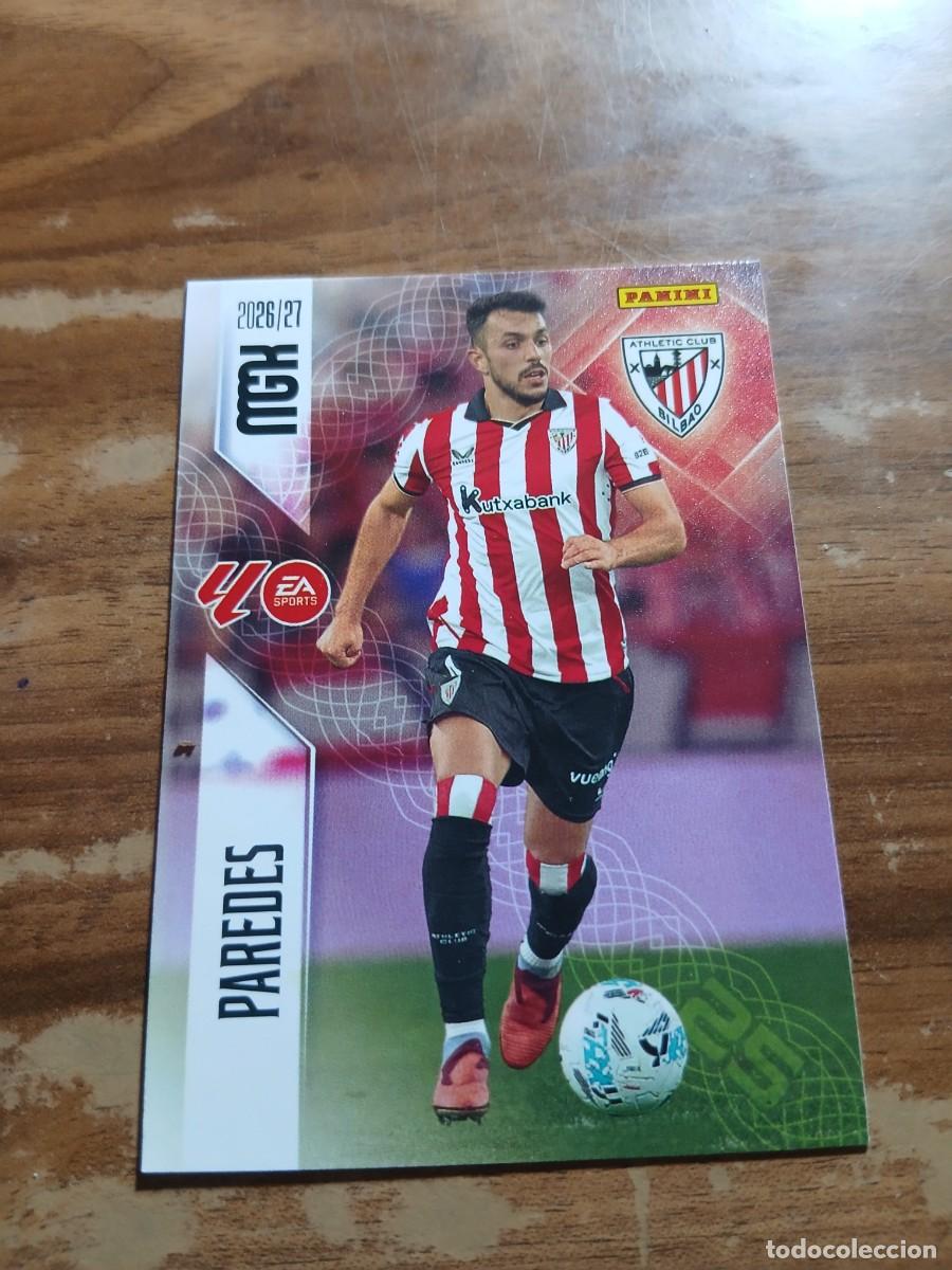 Cromos de f&uacute;tbol: CARD MEGACRACKS TEMPORADA 26/27: PAREDES (ATH. BILBAO), N&deg; 42