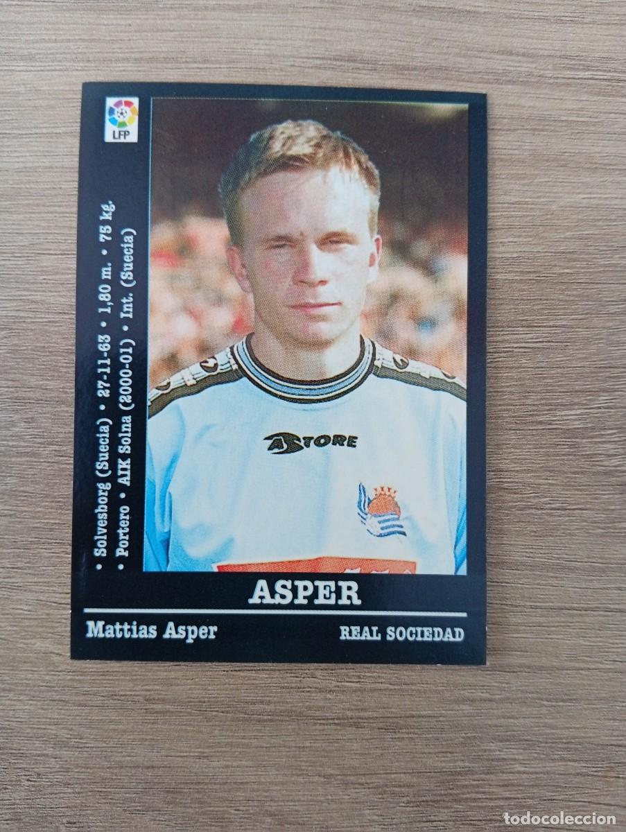 Cromos de f&uacute;tbol: ASPER COLOCA 221A REAL SOCIEDAD PANINI LA LIGA 2000 2001 00 01 NUNCA PEGADO SIN PEGAR