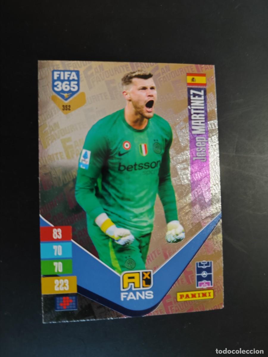 Figurine di Calcio: ADRENALYN XL FIFA 365 2027 CARD FANS MARTINEZ INTER # 352 PANINI