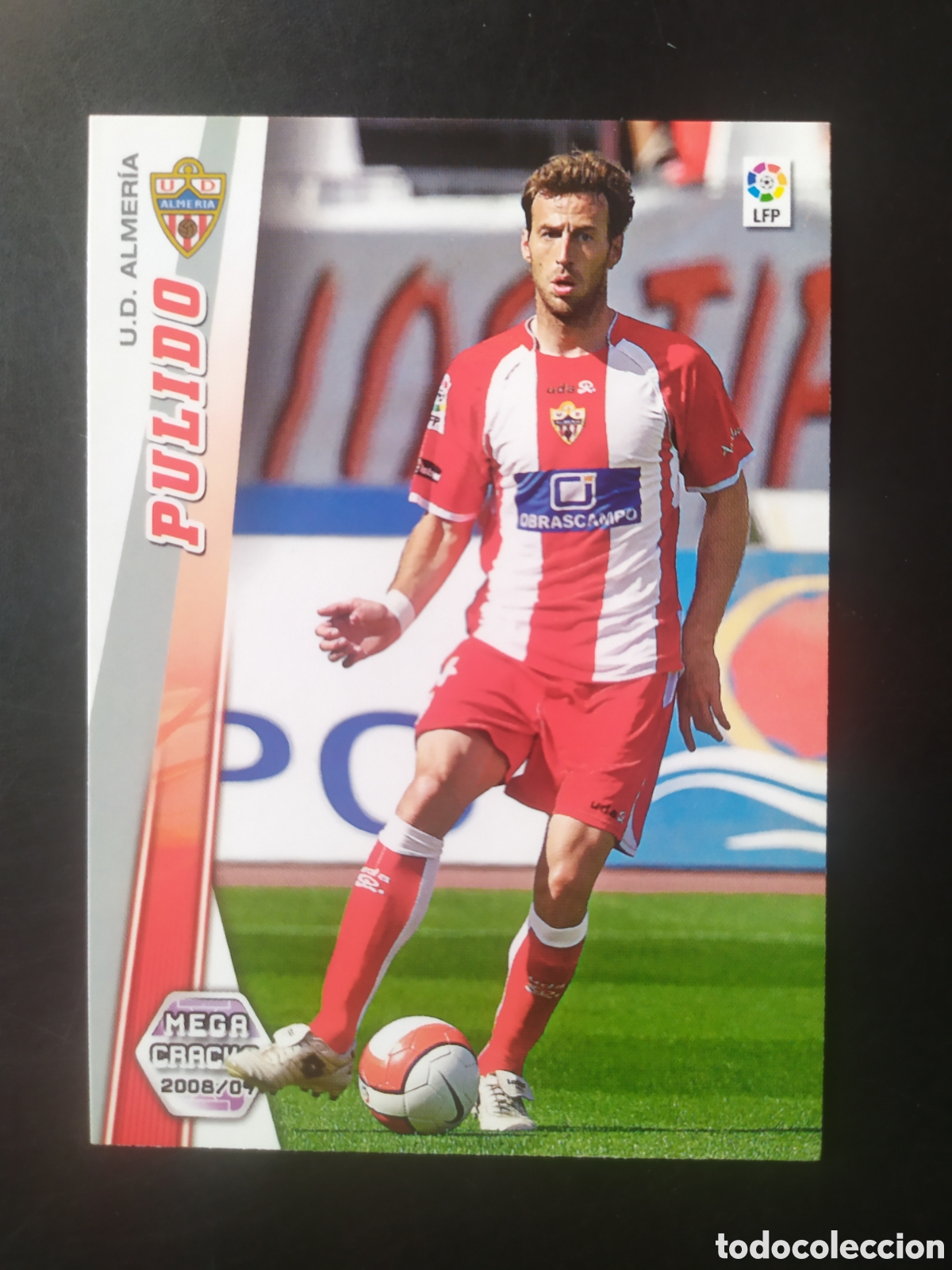 Fu&szlig;ball-Sticker: Megacracks 2008 2009 08 09 panini Pulido n&deg; 5 Almeria