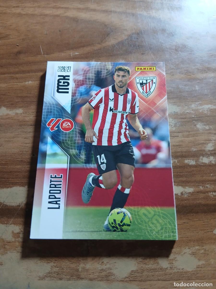 Cromos de f&uacute;tbol: CARD MEGACRACKS TEMPORADA 26/27: LAPORTE (ATH. BILBAO), N&deg; 43