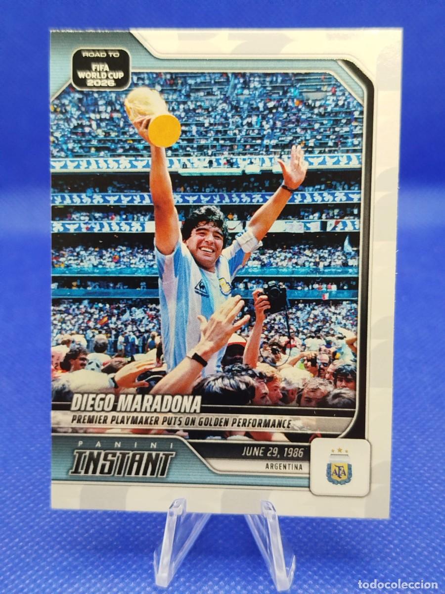 Cromos de f&uacute;tbol: #18 DIEGO MARADONA 2026 PANINI INSTANT ROAD TO FIFA WORLD CUP 1/4562