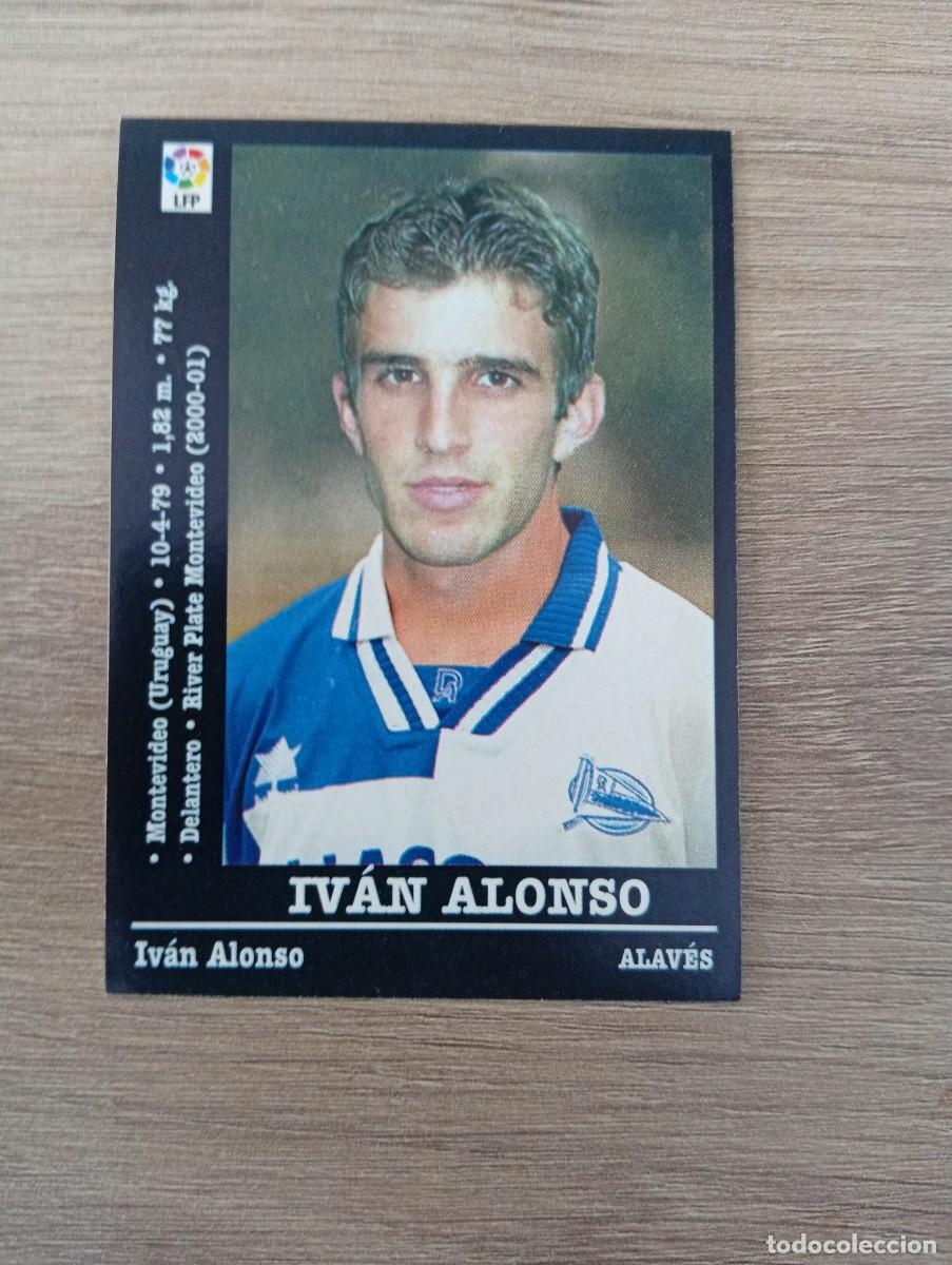 Cromos de f&uacute;tbol: IVAN ALONSO COLOCA 100A ALAVES PANINI LA LIGA 2000 2001 00 01 NUNCA PEGADO SIN PEGAR