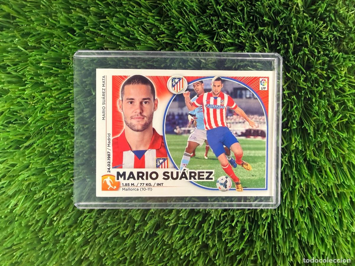 Cromos de f&uacute;tbol: N&ordm; 11 Mario Su&aacute;rez Atl&eacute;tico de Madrid Liga Este 14 15