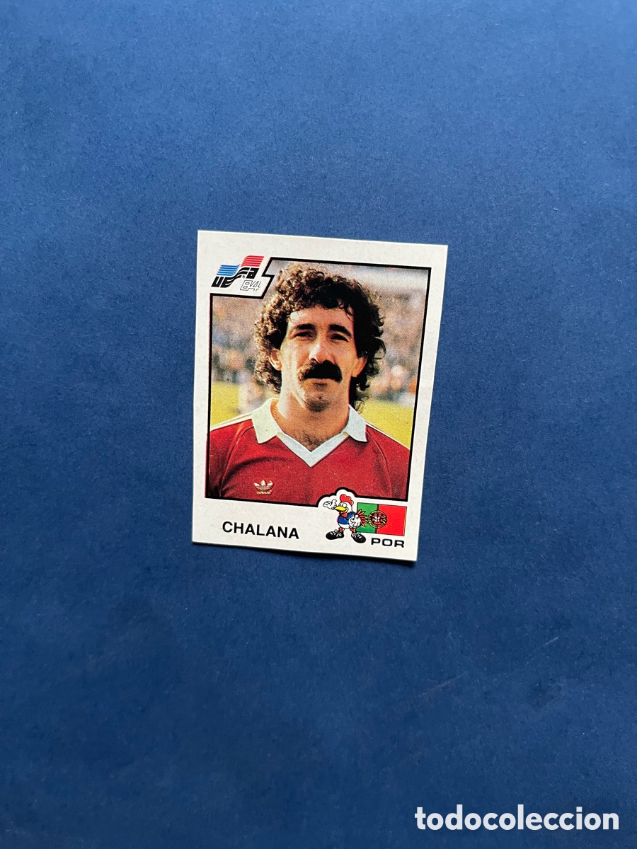 Cromos de f&uacute;tbol: Chalana Portugal Panini Eurocopa 84 sin pegar