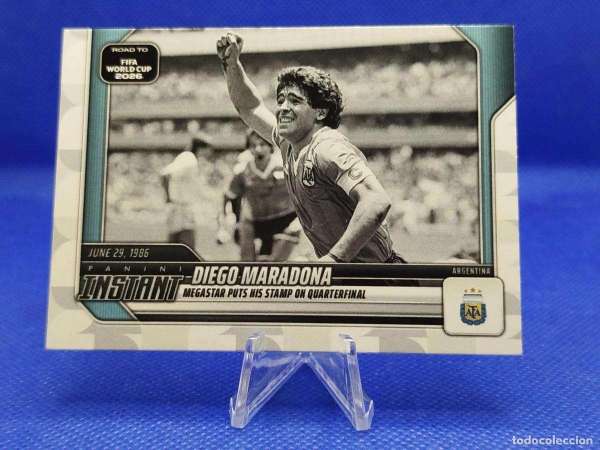 Cromos de f&uacute;tbol: #37 DIEGO MARADONA 2026 PANINI INSTANT ROAD TO FIFA WORLD CUP 1/1570