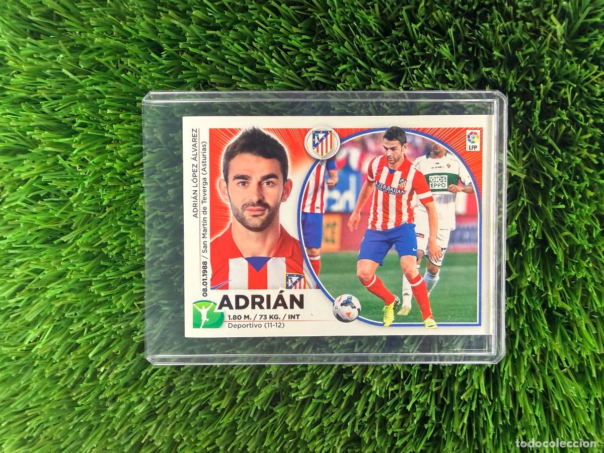 Cromos de f&uacute;tbol: N&ordm; 17 Adri&aacute;n Atl&eacute;tico de Madrid Liga Este 14 15