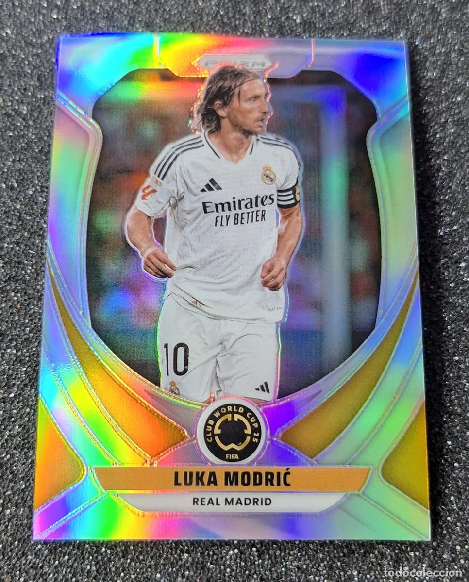 Fu&szlig;ball-Sticker: Luka Modric Real Madrid Panini Prizm FIFA World Cup Silver #165