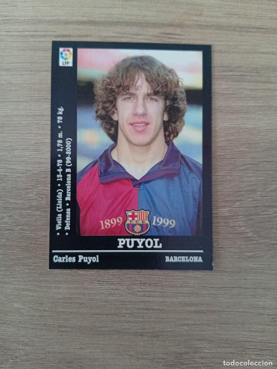 Fu&szlig;ball-Sticker: PUYOL 20 BARCELONA PANINI LA LIGA 2000 2001 00 01 NUNCA PEGADO SIN PEGAR