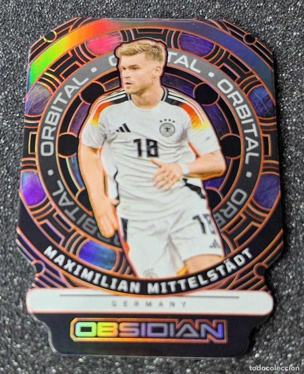 Cromos de f&uacute;tbol: Maximilian Mittelstadt Alemania Panini Obsidian Orbital Electric Etch Orange 22/75