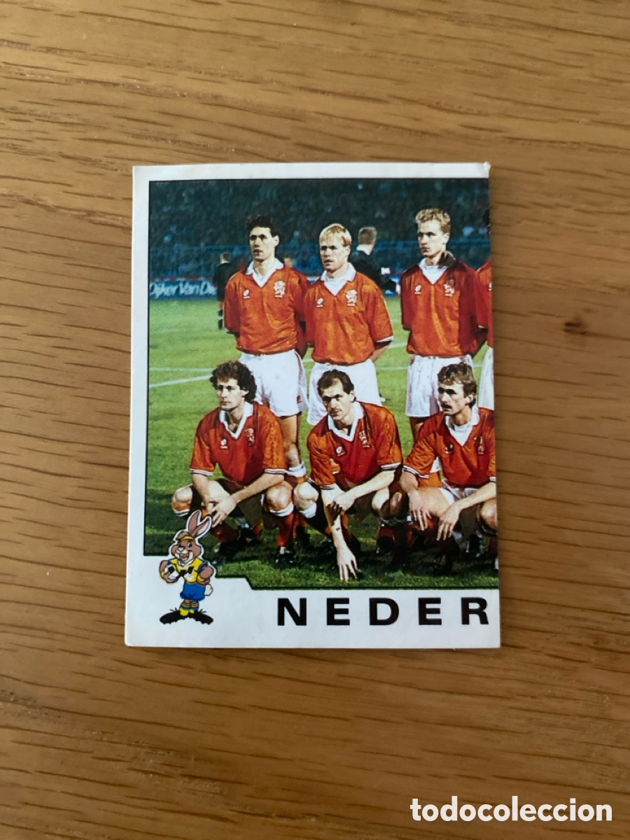 Cromos de f&uacute;tbol: Cromo panini Euro 92 Suecia n&uacute;mero 114 Holanda Van Basten - Eurocup Sweden 1992 stickers &aacute;lbum