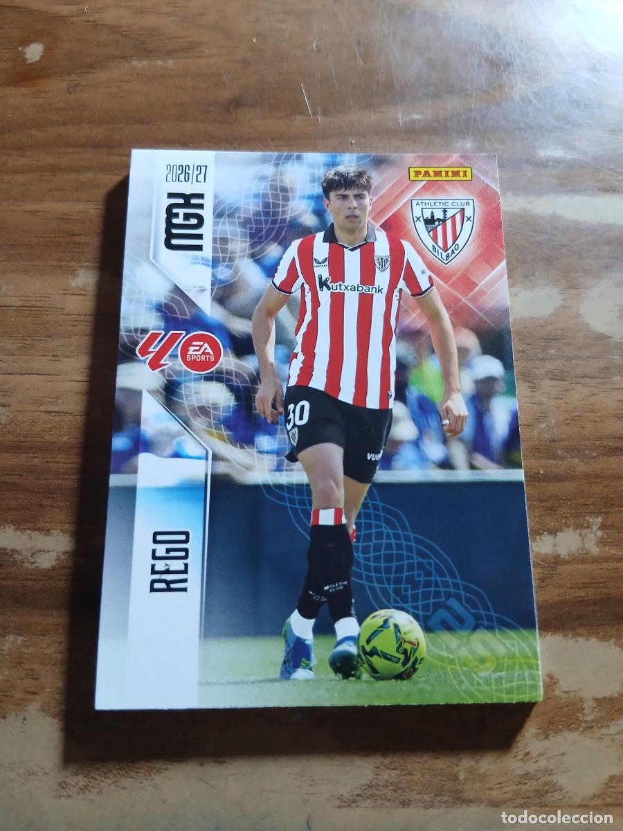 Cromos de f&uacute;tbol: CARD MEGACRACKS TEMPORADA 26/27: REGO (ATH. BILBAO), N&deg; 47