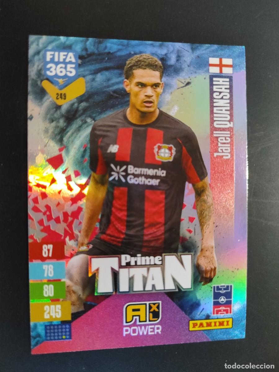 Figurine di Calcio: ADRENALYN XL FIFA 365 2027 CARD TITAN QUANSAH LEVERKUSEN # 249 PANINI