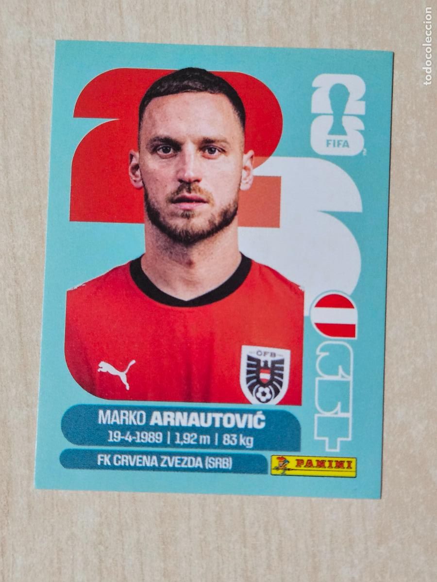Cromos de f&uacute;tbol: CROMO AUT20 AUT 20 ARNAUTOVIC AUSTRIA - MUNDIAL FIFA WORLD CUP 2026 STICKER PANINI SIN PEGAR