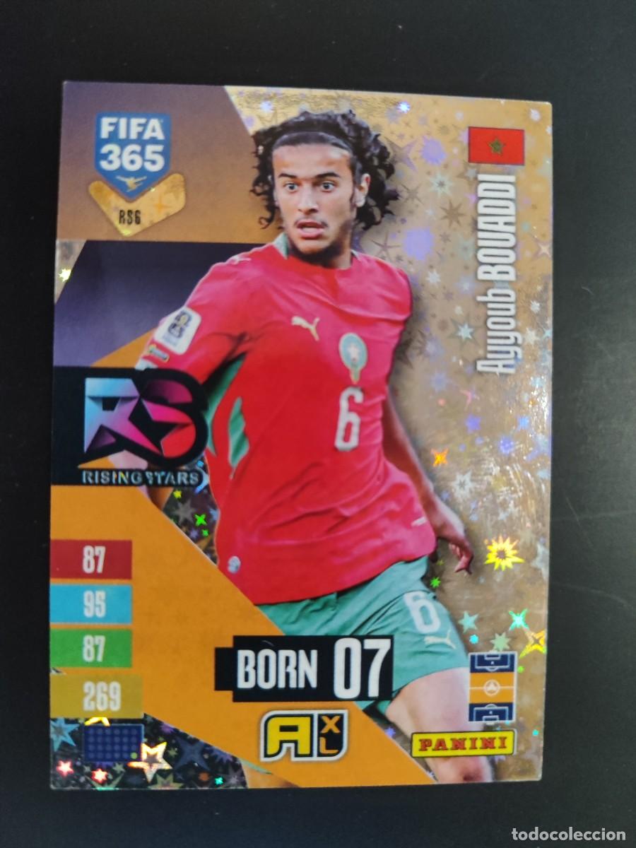Figurine di Calcio: ADRENALYN XL FIFA 365 2027 CARD BORN-07 BOUADDI MARRUECOS # RS6 PANINI