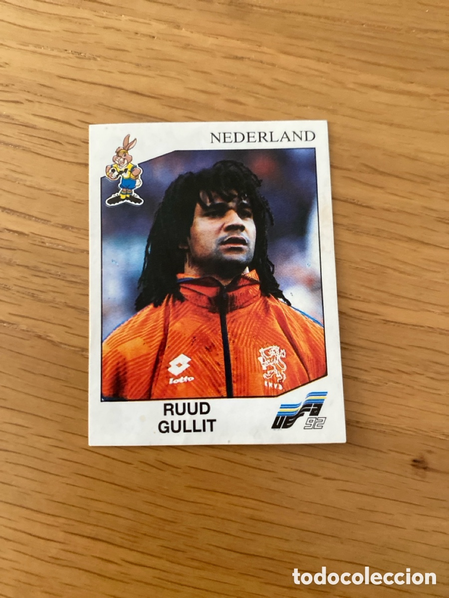 Cromos de Futebol: Cromo panini Euro 92 Suecia n&uacute;mero 132 Gullit - Eurocup Sweden 1992 stickers &aacute;lbum