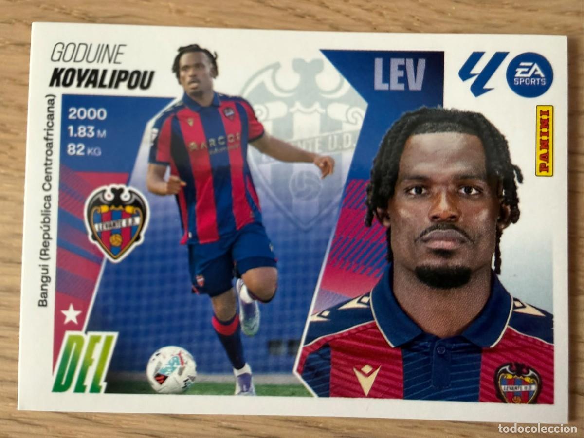 Cromos de Futebol: FICHAJE 43 KOYALIPOU LEVANTE 25 26 2025 2026 LIGA EA SPORTS COLECCIONES ESTE SIN PEGAR