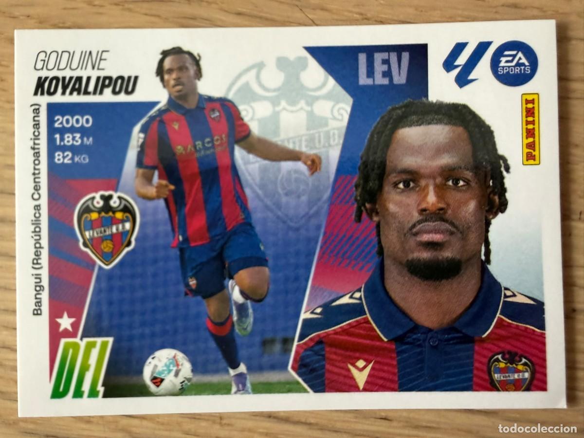 Cromos de Futebol: FICHAJE 43 KOYALIPOU LEVANTE 25 26 2025 2026 LIGA EA SPORTS COLECCIONES ESTE SIN PEGAR