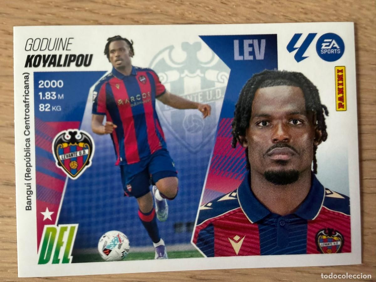 Cromos de Futebol: FICHAJE 43 KOYALIPOU LEVANTE 25 26 2025 2026 LIGA EA SPORTS COLECCIONES ESTE SIN PEGAR