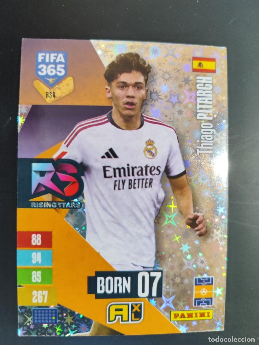 Cromos de Futebol: ADRENALYN XL FIFA 365 2027 CARD BORN-07 THIAGO PITARCH REAL MADRID # RS4 PANINI