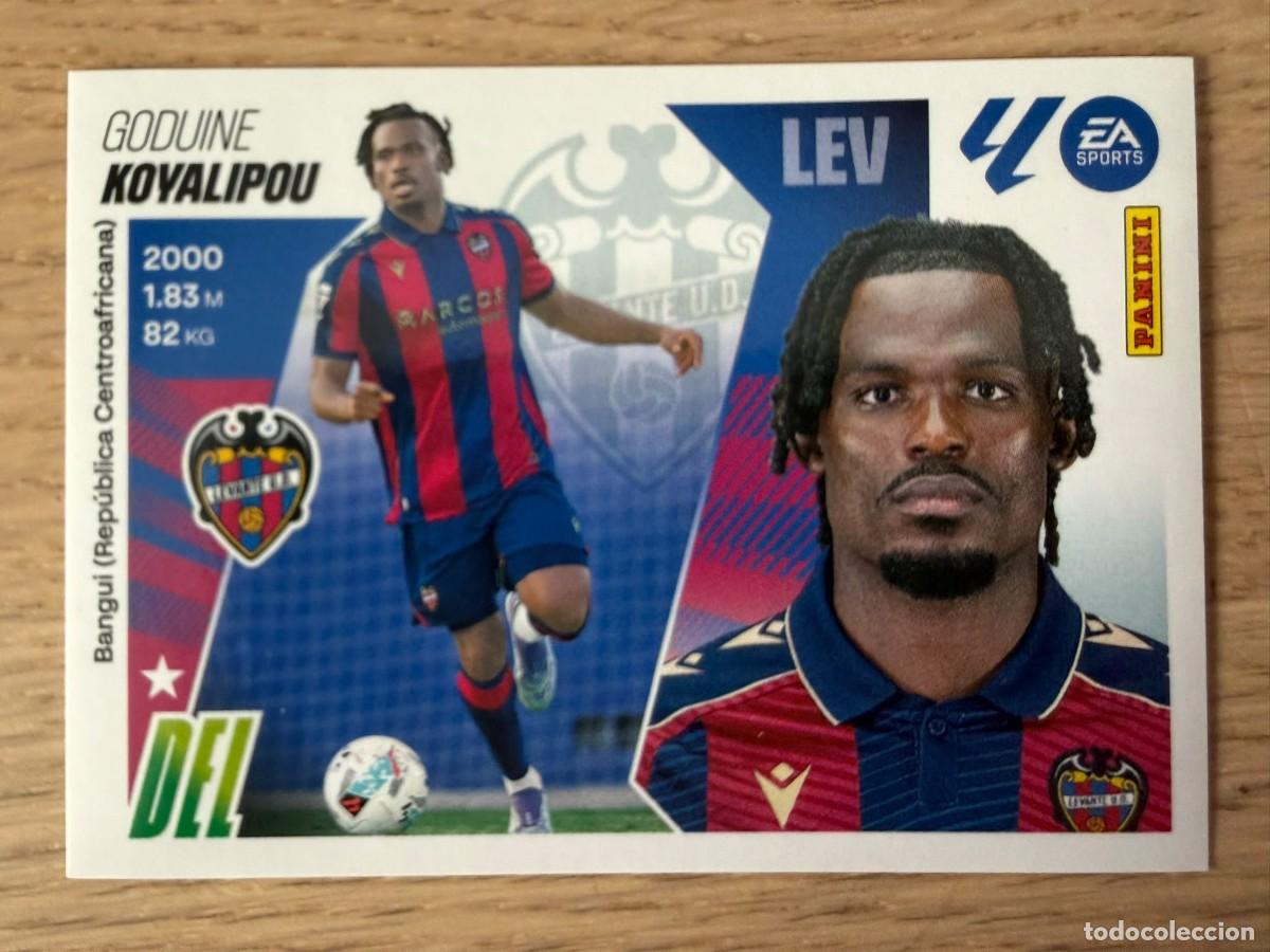 Cromos de Futebol: FICHAJE 43 KOYALIPOU LEVANTE 25 26 2025 2026 LIGA EA SPORTS COLECCIONES ESTE SIN PEGAR