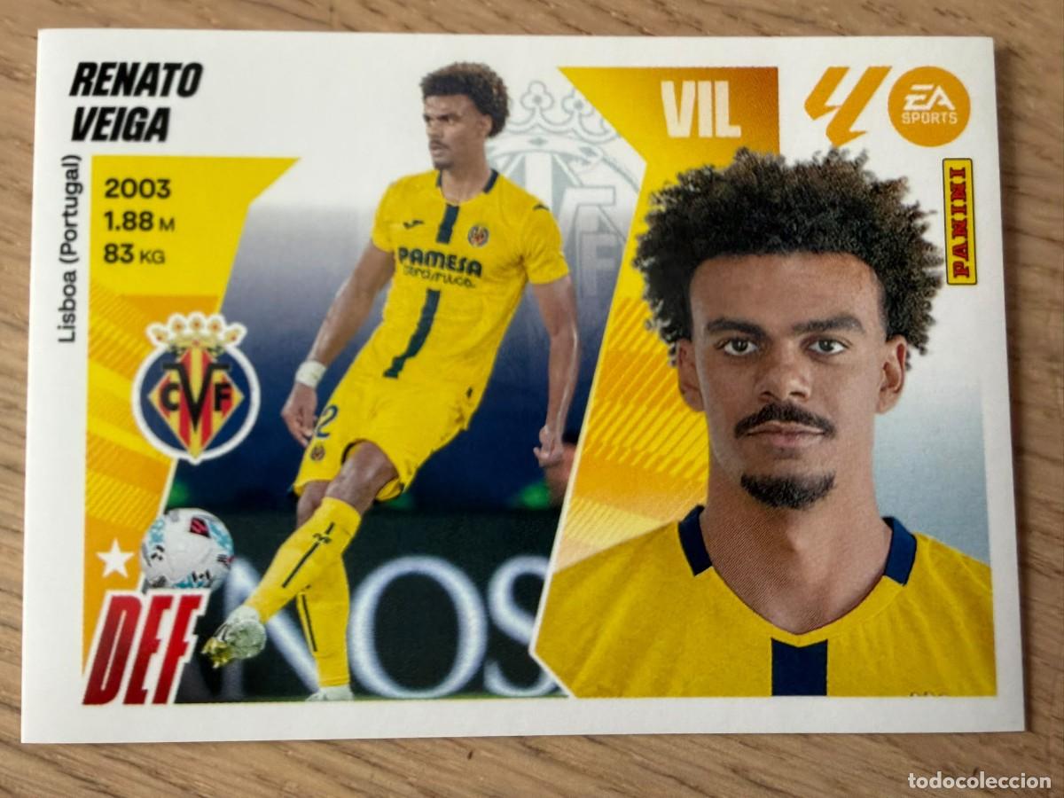 Figurine di Calcio: FICHAJE 45 RENATO VEIGA VILLARREAL 25 26 2025 2026 LIGA EA SPORTS COLECCIONES ESTE SIN PEGAR