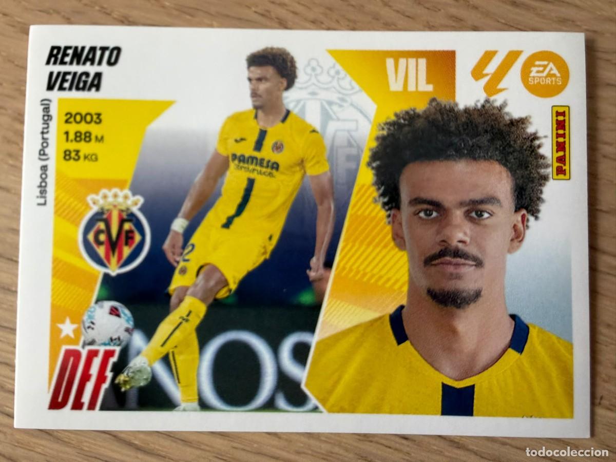 Figurine di Calcio: FICHAJE 45 RENATO VEIGA VILLARREAL 25 26 2025 2026 LIGA EA SPORTS COLECCIONES ESTE SIN PEGAR