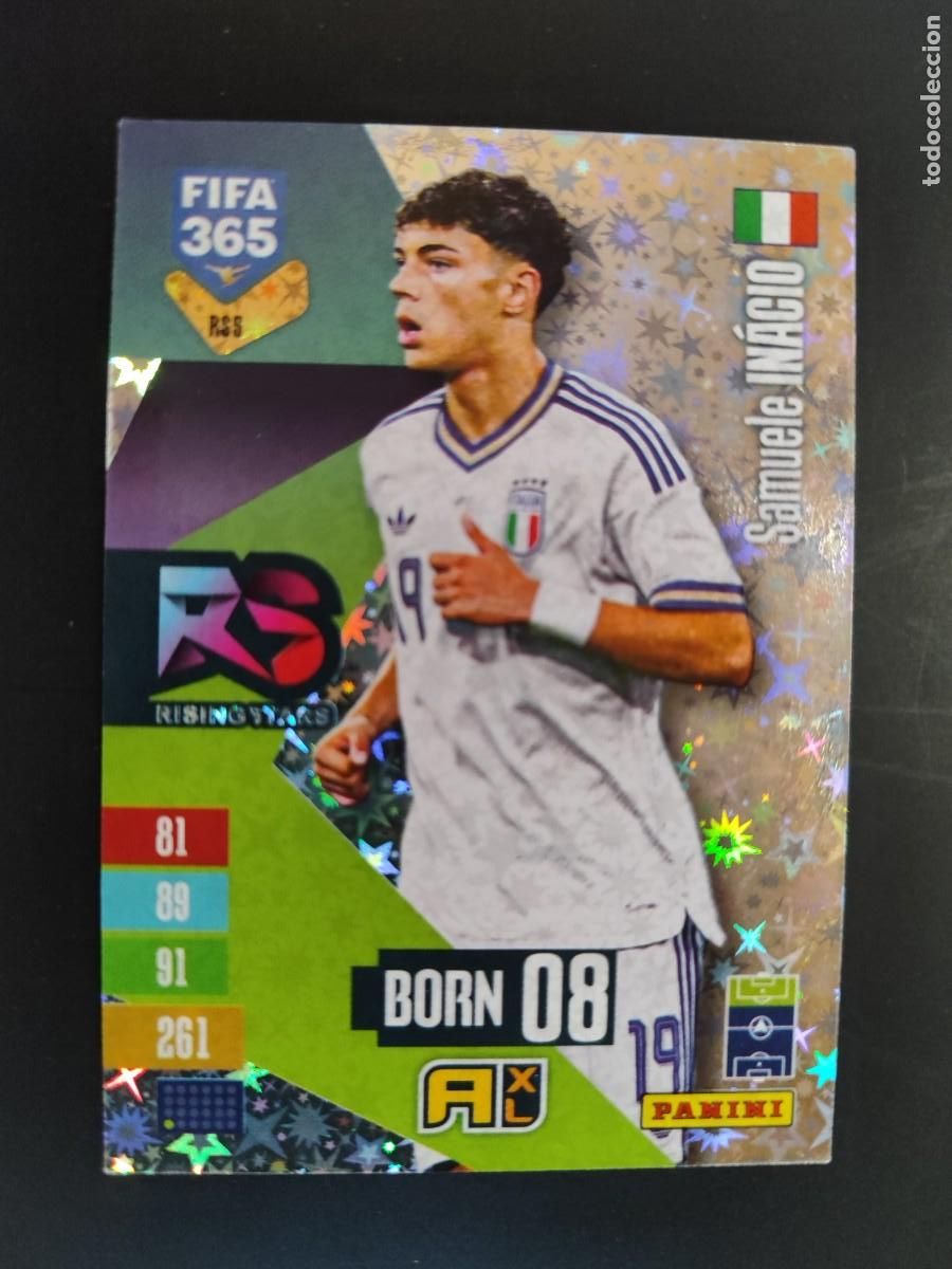 Figurine di Calcio: ADRENALYN XL FIFA 365 2027 CARD BORN-08 INACIO ITALIA # RS5 PANINI
