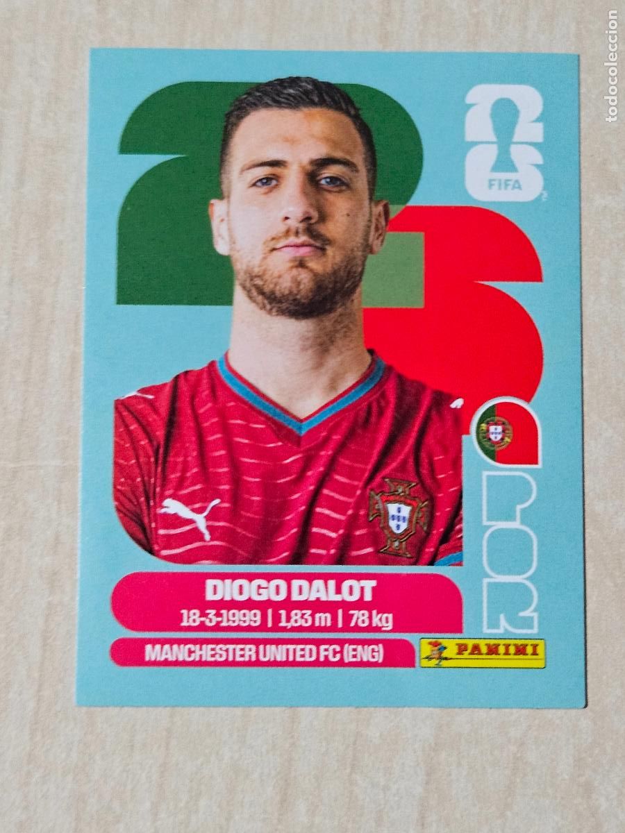 Cromos de f&uacute;tbol: CROMO POR6 POR 6 DIOGO DALOT PORTUGAL - MUNDIAL FIFA WORLD CUP 2026 STICKER PANINI SIN PEGAR