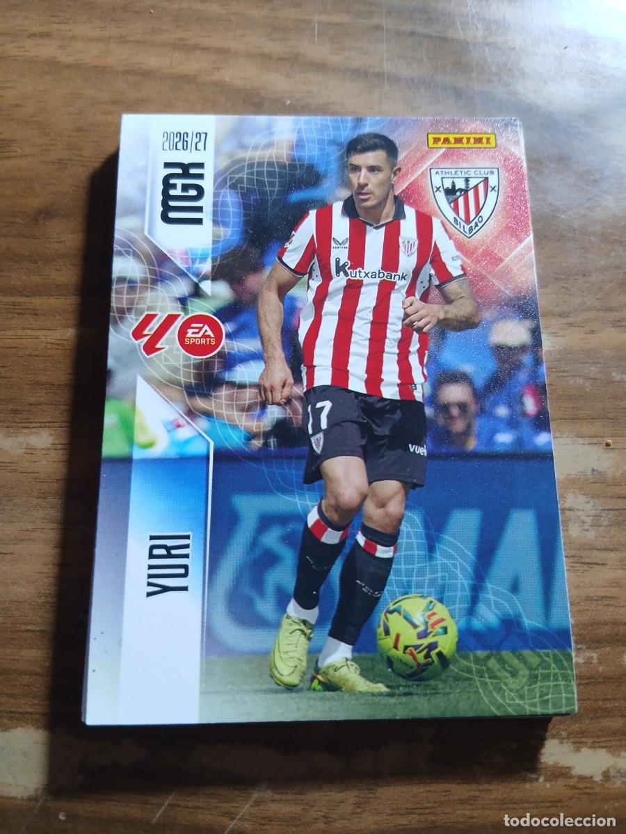 Cromos de f&uacute;tbol: CARD MEGACRACKS TEMPORADA 26/27: YURI (ATH. BILBAO), N&deg; 44