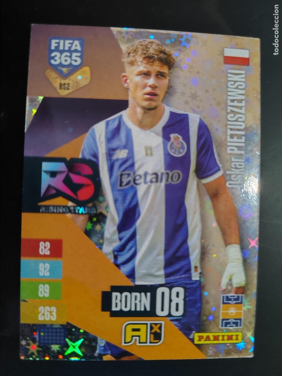 Figurine di Calcio: ADRENALYN XL FIFA 365 2027 CARD BORN-08 PIETUSZEWSKI PORTO # RS2 PANINI