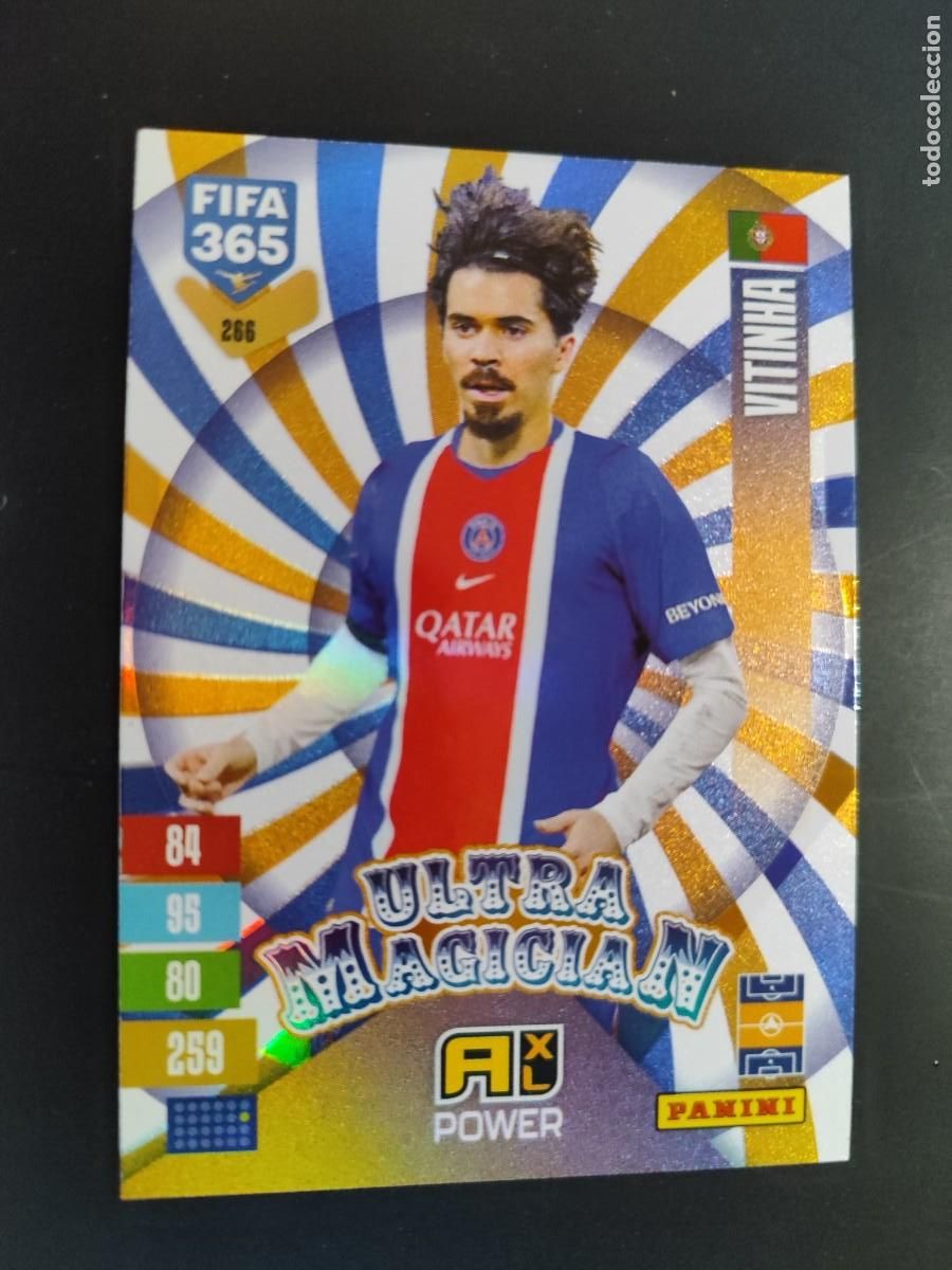 Figurine di Calcio: ADRENALYN XL FIFA 365 2027 CARD ULTRA MAGICIAN VITINHA PSG # 266 PANINI