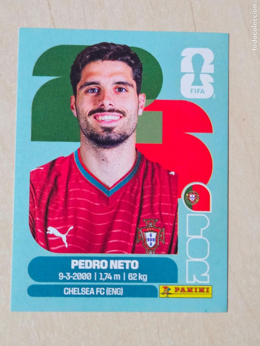 Cromos de f&uacute;tbol: CROMO POR19 POR 19 PEDRO NETO PORTUGAL - MUNDIAL FIFA WORLD CUP 2026 STICKER PANINI SIN PEGAR