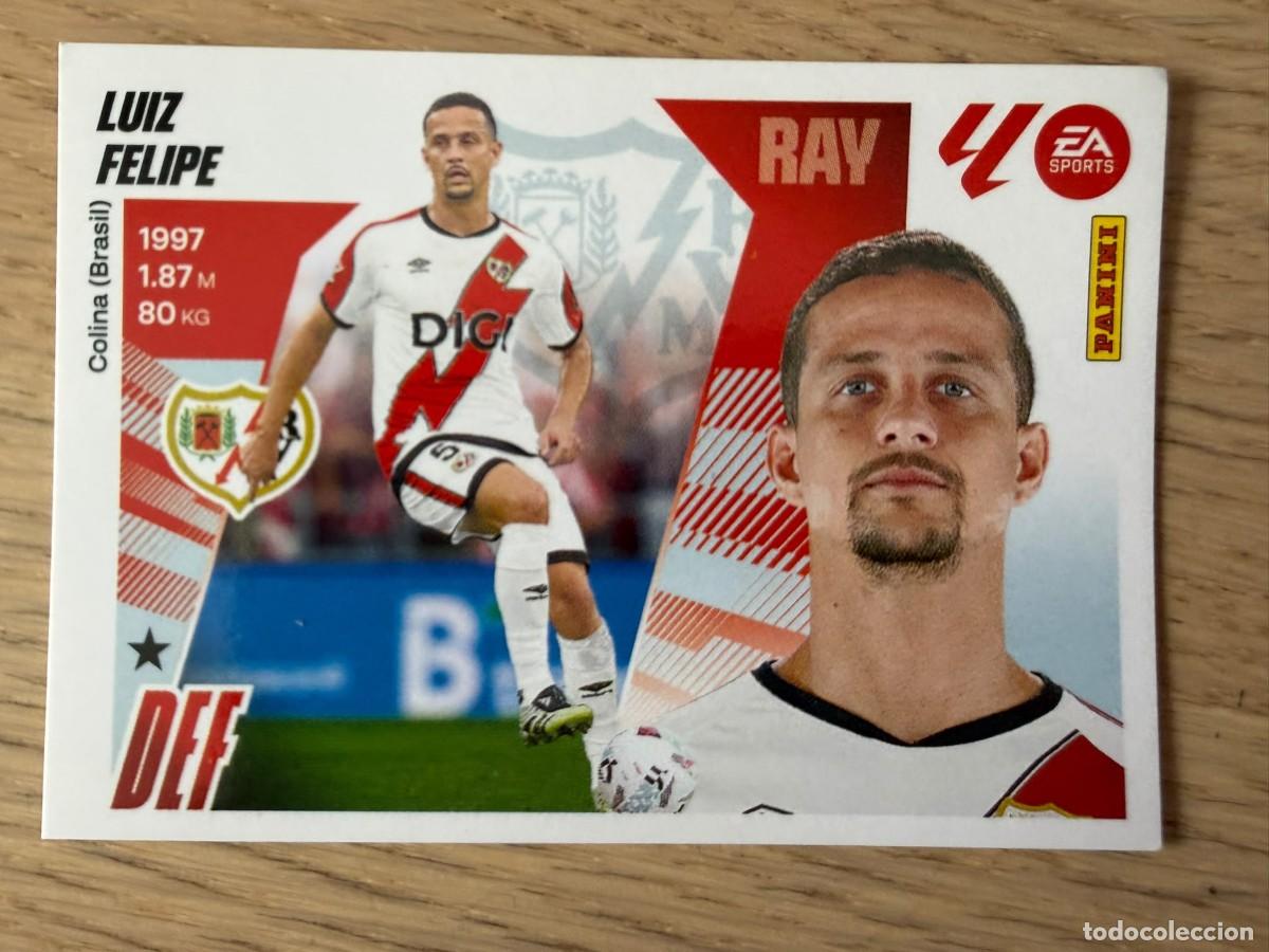 Cromos de f&uacute;tbol: FICHAJE 47 LUIZ FELIPE RAYO VALLECANO 25 26 2025 2026 LIGA EA SPORTS COLECCIONES ESTE SIN PEGAR