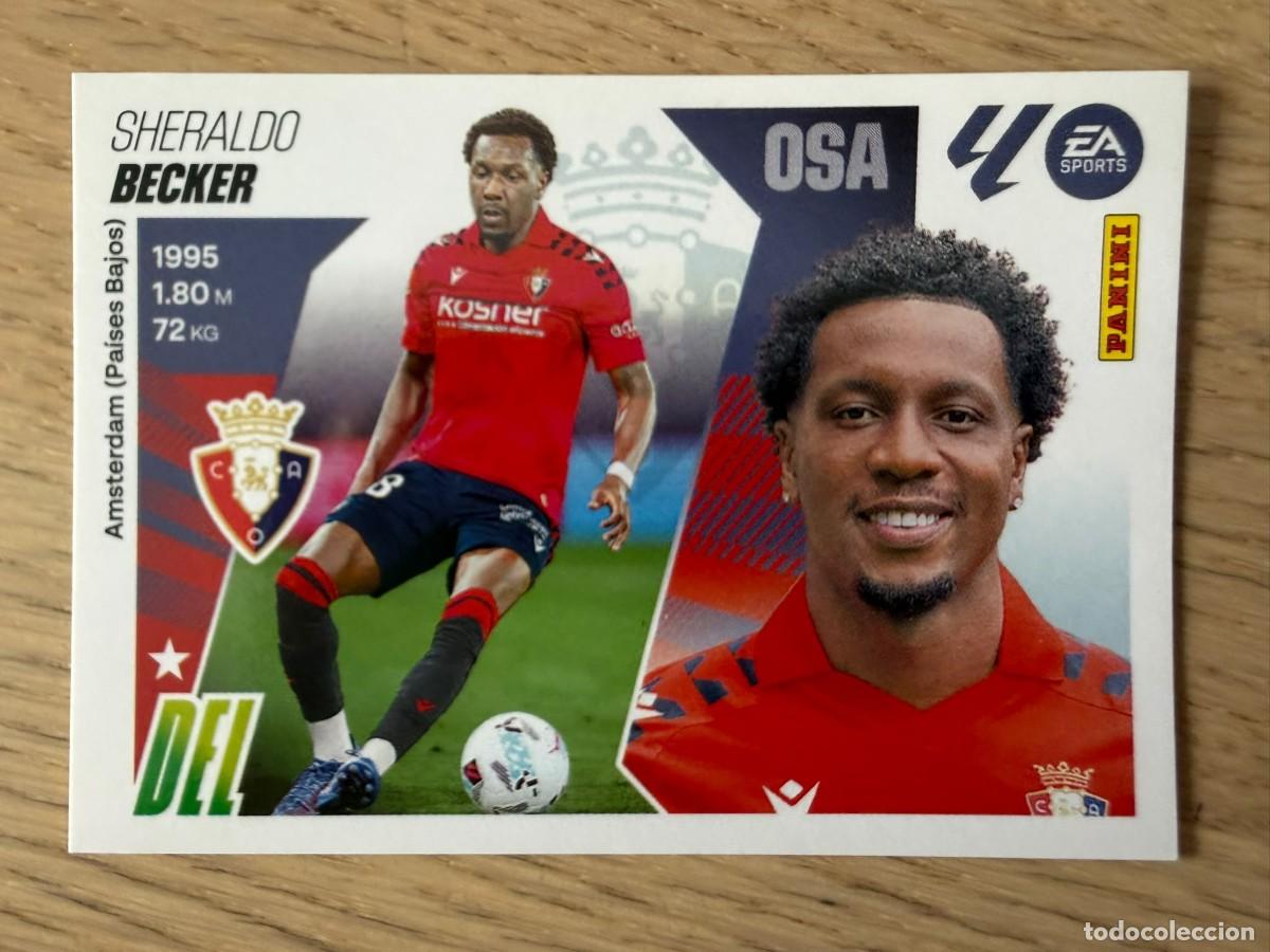 Fu&szlig;ball-Sticker: FICHAJE 48 BECKER OSASUNA 25 26 2025 2026 LIGA EA SPORTS COLECCIONES ESTE SIN PEGAR