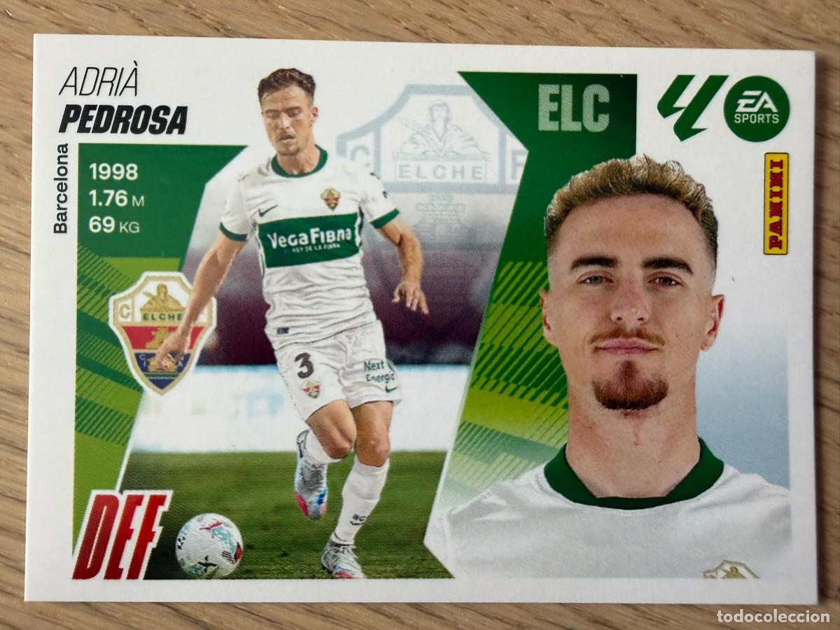 Cromos de f&uacute;tbol: FICHAJE 54 PEDROSA ELCHE 25 26 2025 2026 LIGA EA SPORTS COLECCIONES ESTE SIN PEGAR