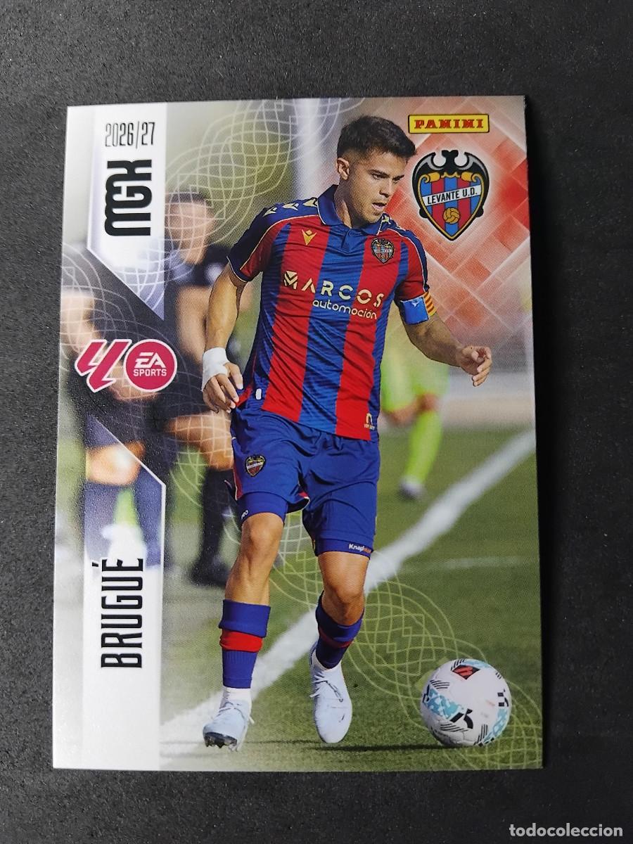 Cromos de f&uacute;tbol: BRUGU&Eacute; 213 - LEVANTE - LALIGA PANINI MGK MEGACRACKS 2026-27 2026 2027 Mega cracks