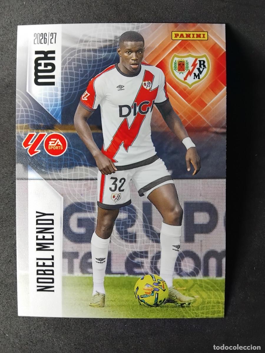 Cromos de f&uacute;tbol: NOBEL MENDY 295 - RAYO VALLECANO - LALIGA PANINI MGK MEGACRACKS 2026-27 2026 2027 Mega cracks