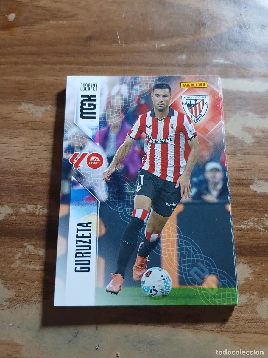 Cromos de f&uacute;tbol: CARD MEGACRACKS TEMPORADA 26/27: GURUZETA (ATH. BILBAO), N&deg; 53